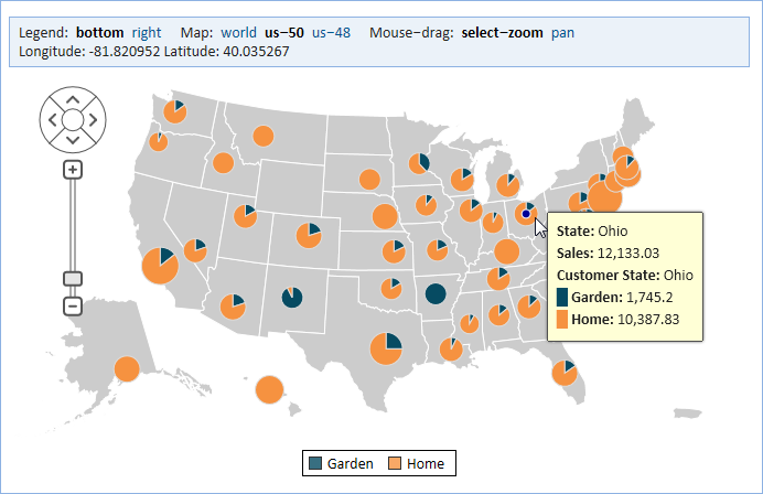 Us Map Chart